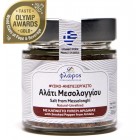 Natural unrefined salt of Messolonghi with smoked pepper of Aridea Floros 200gr