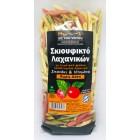 Skioufikto pasta with vegetables (unsalted) 500gr